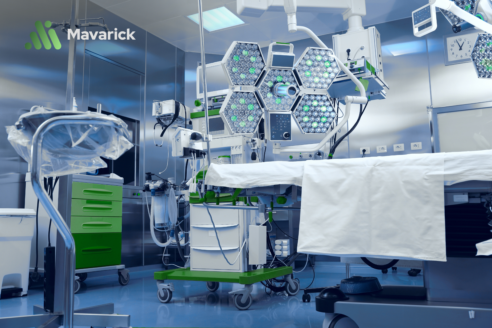 Medical devices in a surgery theatre